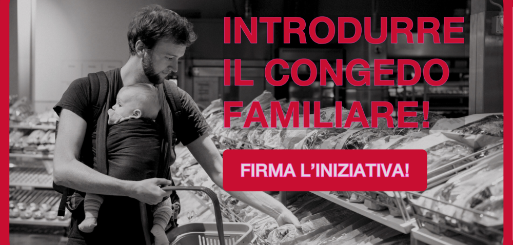 Firmate subito l'iniziativa sul congedo familiare!